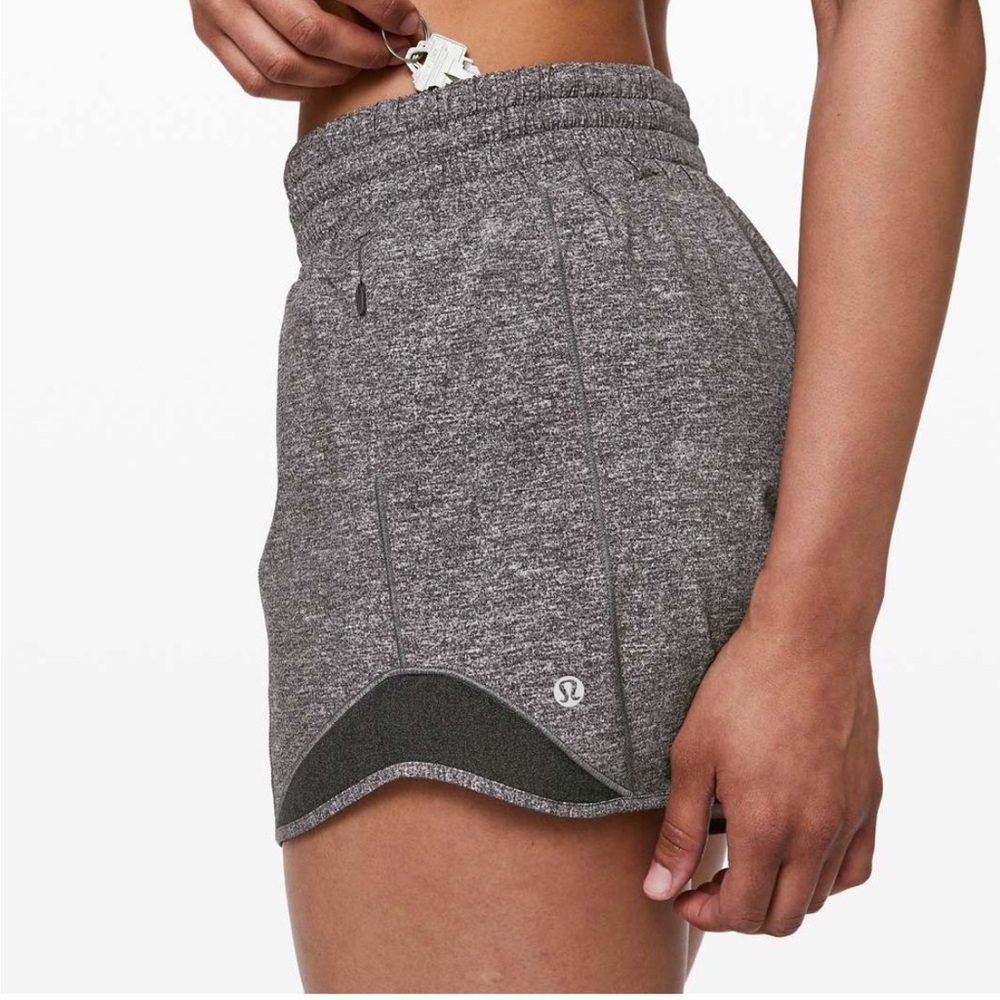 Lululemon Athletica Heather Gray Athletic Shorts
